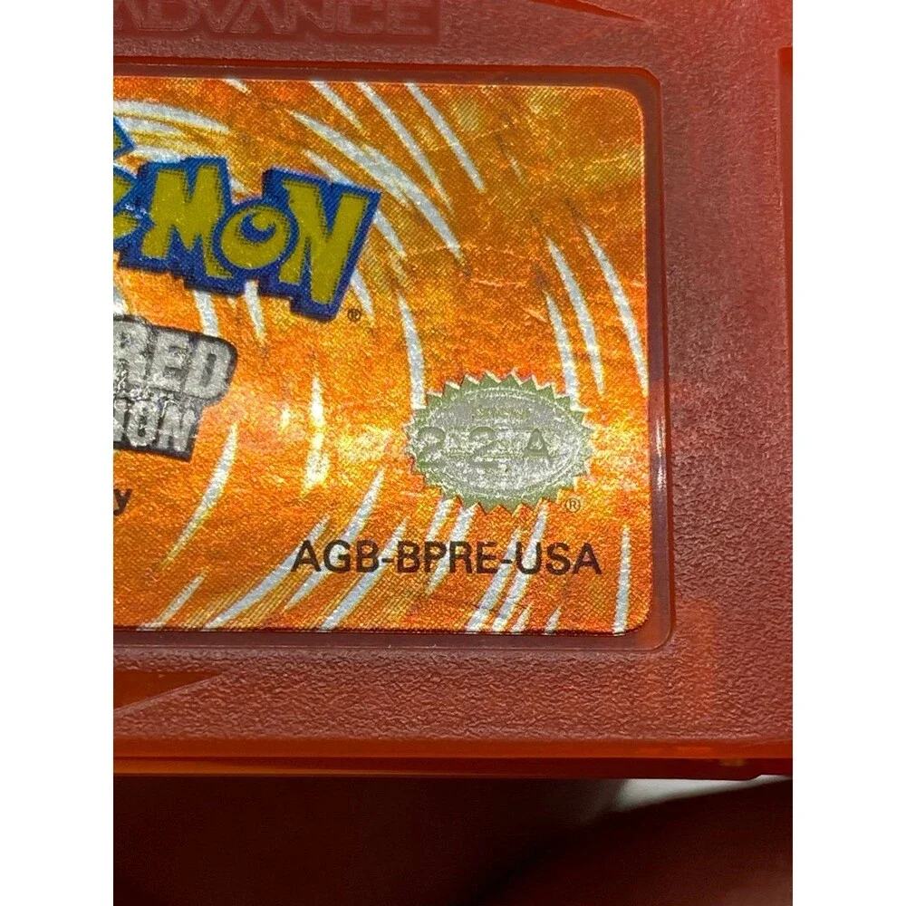 Pokemon Fire Red Nintendo Game Boy Advance GBA Authentic Cartridge